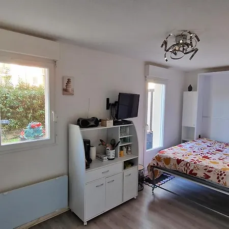 Grand Front De Ensoleille Avec Jardin Plein Sud Acces Direct شقة